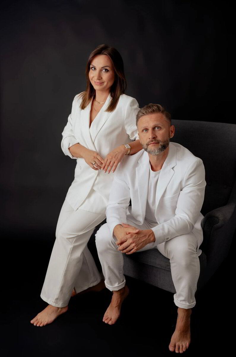 Carolin Teiz und ihr Mann